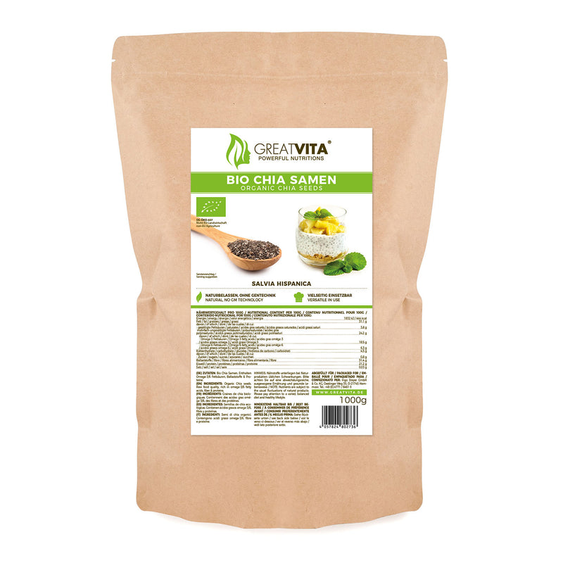 Bio-Chia-Samen – naturbelassen