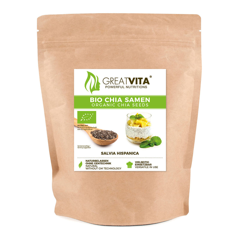 Chia-Samen – naturbelassen