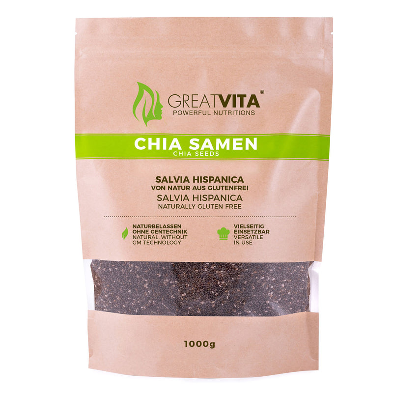 Chia-Samen – naturbelassen