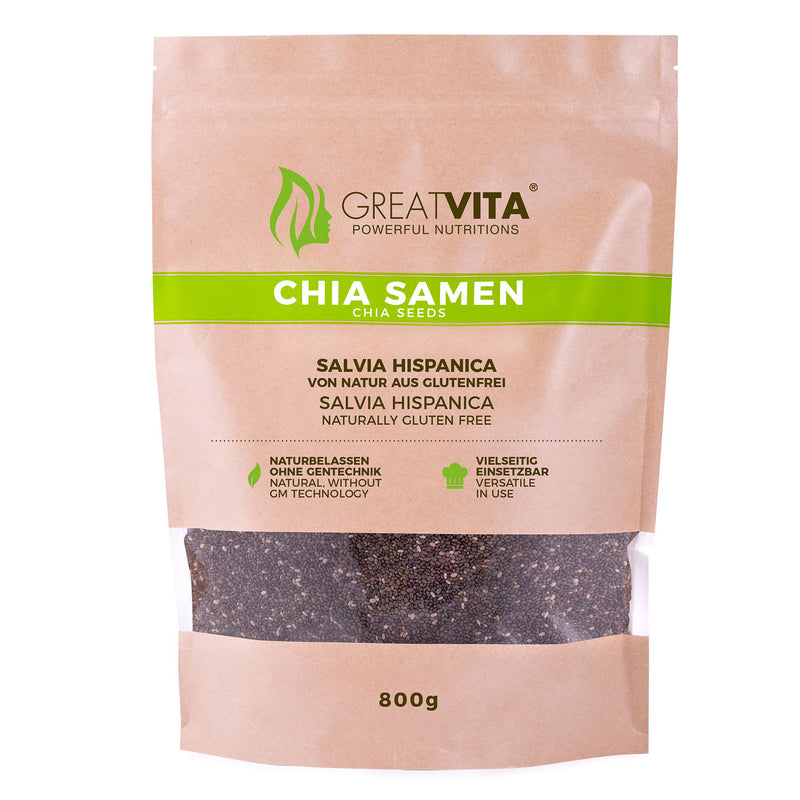Chia-Samen – naturbelassen