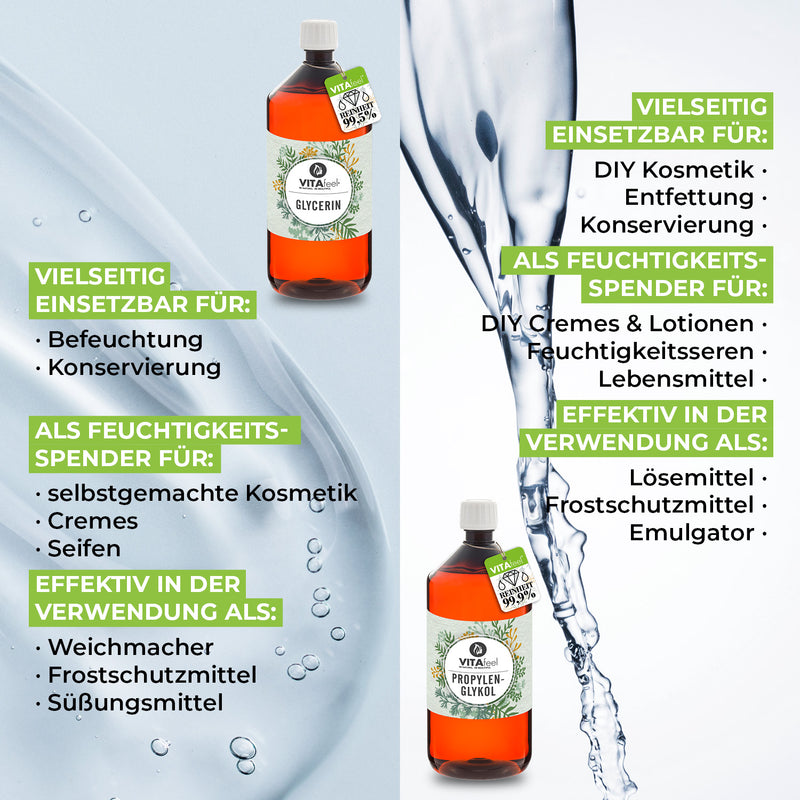 Glycerin + Propylenglykol 1L+1L GreatVita Glycerin + Propylenglykol 1L+1L GreatVita