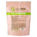 GreatVita Bio Hanfsamen rückseiten etikett