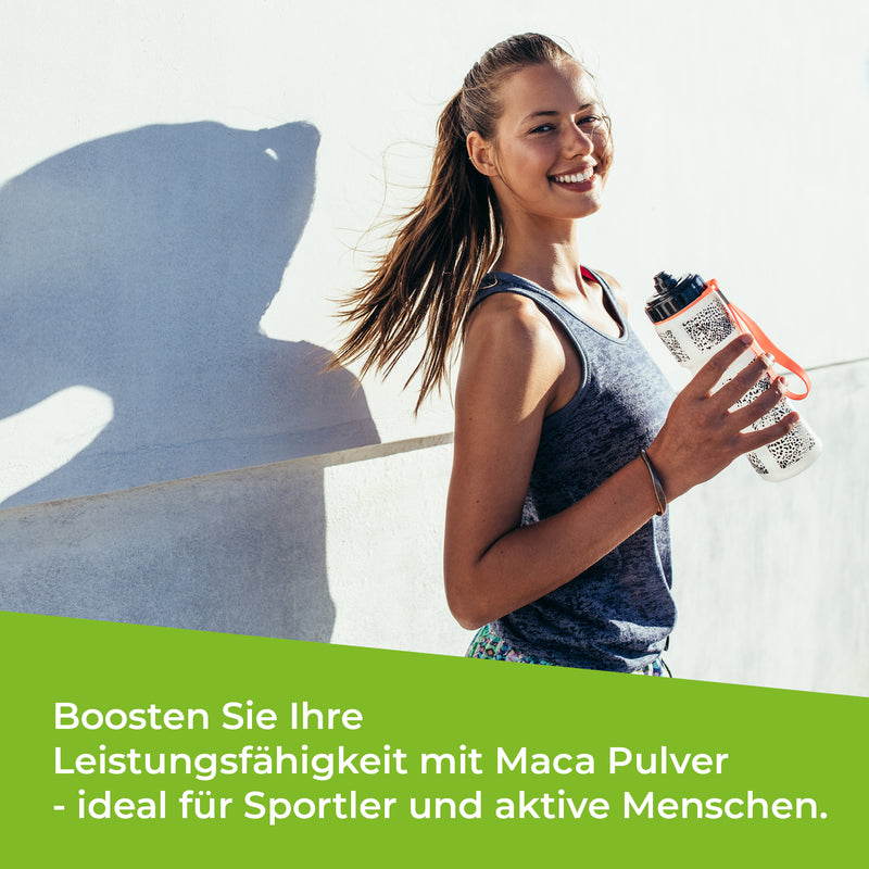 GreatVita Bio Maca Pulver 400g geeignet für
