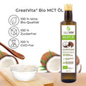 GreatVita Bio MCT Öl 500ml merkmale