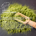 GreatVita Bio Moringa Pulver 400 g leicht einsetzar