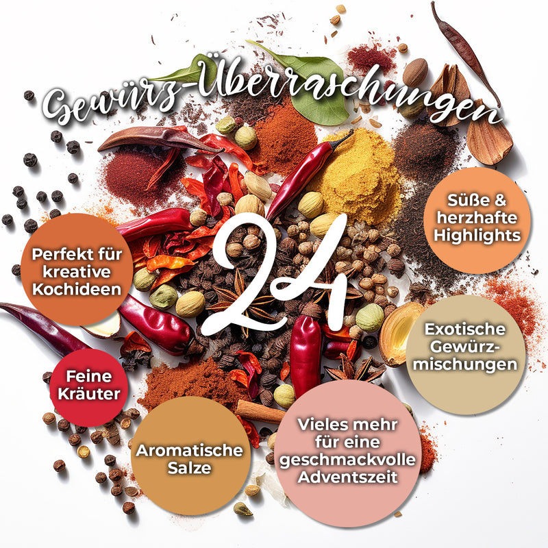 GreatVita Gewuerz Adventskalender 2025 Editon zum Verschenken