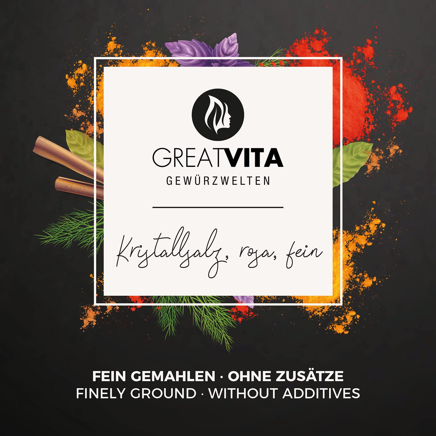 GreatVita Kristallsalz rosa grob merkmale