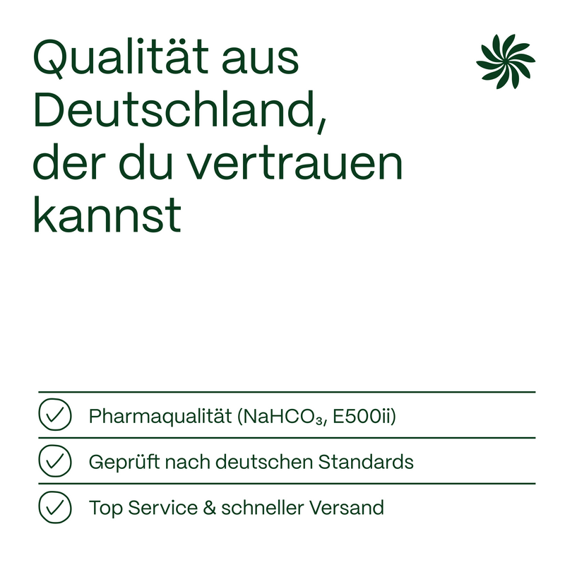 GreatVita Natron Produktmerkmale