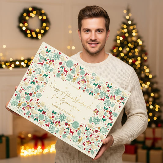GreatVita Nuss Adventskalender 2025 Edition zum Verschenken