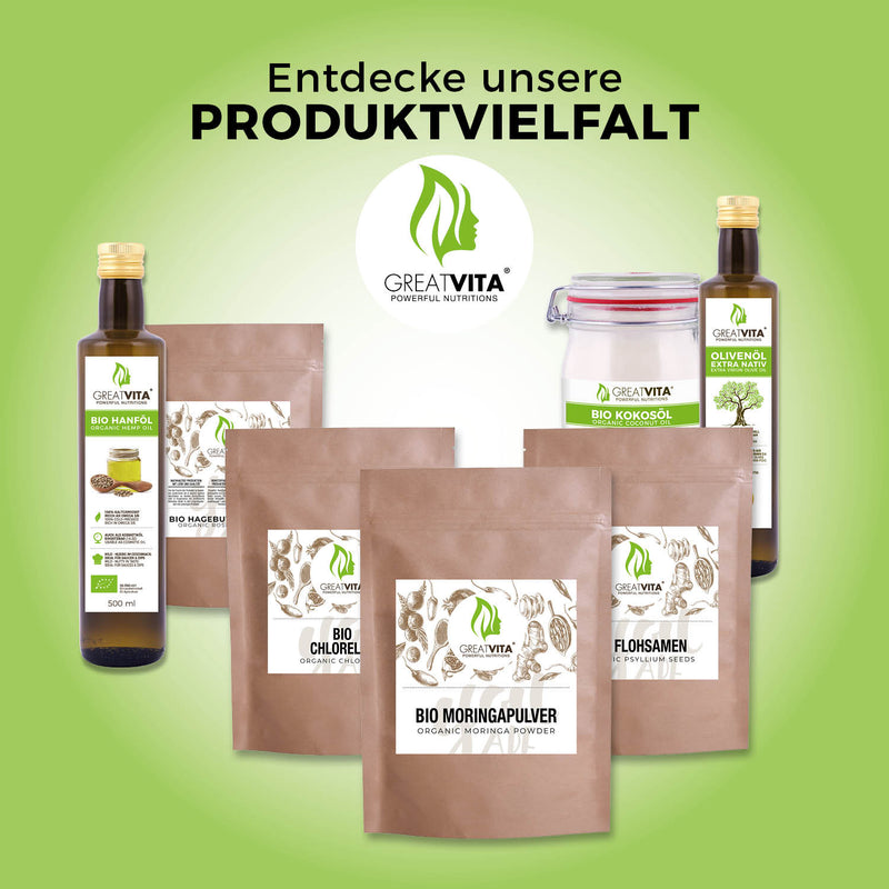 GreatVita Produktvielfalt