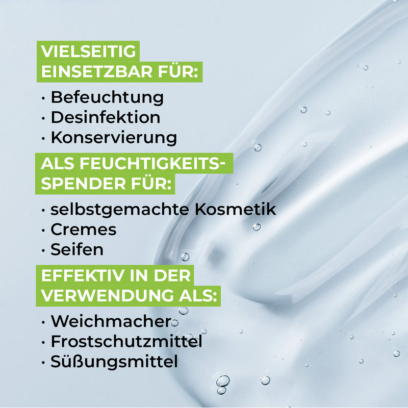 Glycerin - rein & pflanzlich