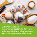 Zitronensaeure im Eimer Produktmerkmale